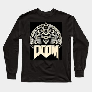 Doom Egyptian Pharaoh Collection 1# Long Sleeve T-Shirt